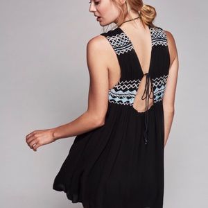 Free People Embroidered Simply Dress